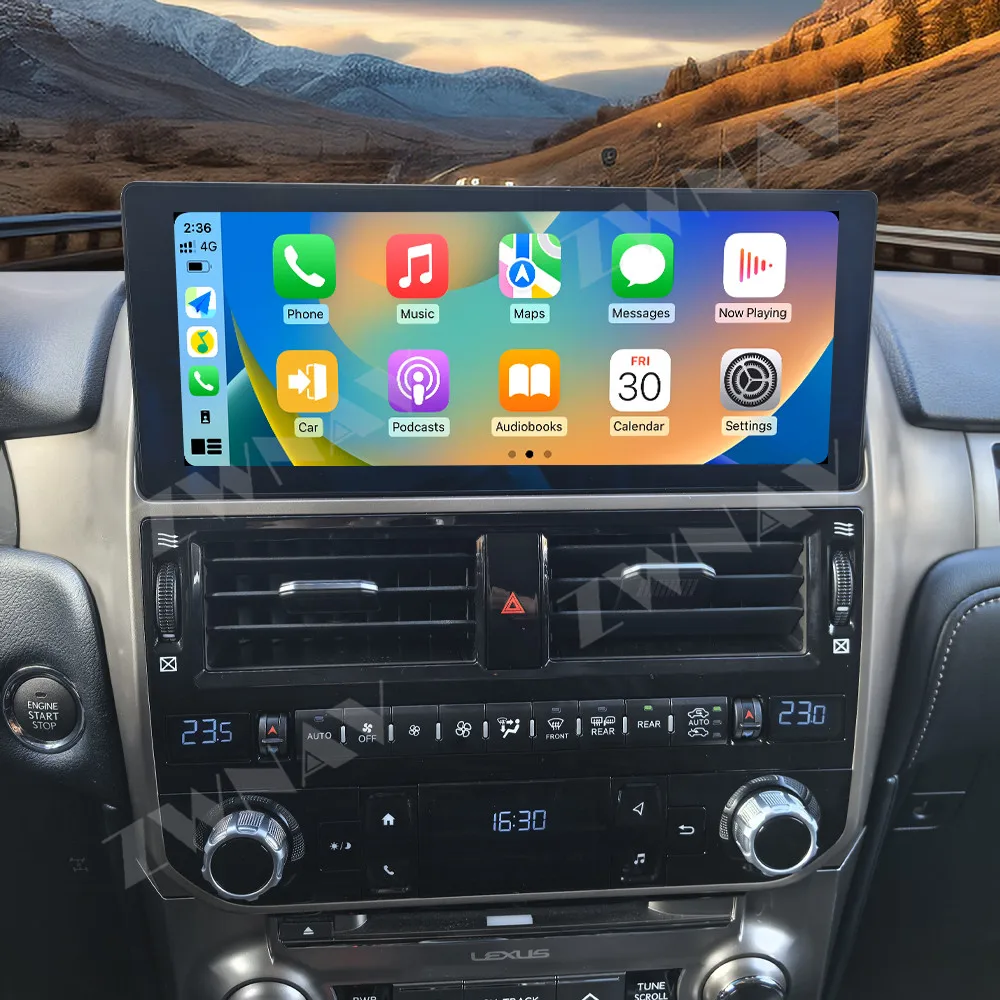 

10.25” For Lexus GX400/GX460 2014-2022 Android auto touch screen navigation carplay multimedia player radio wireless head unit