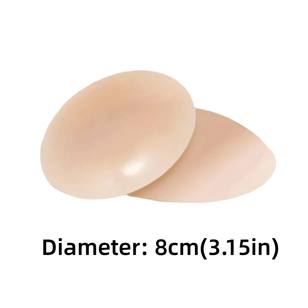 Draagbare herbruikbare tepelhoes Waterdichte ultradunne borstpatch Onzichtbare beha Reizen