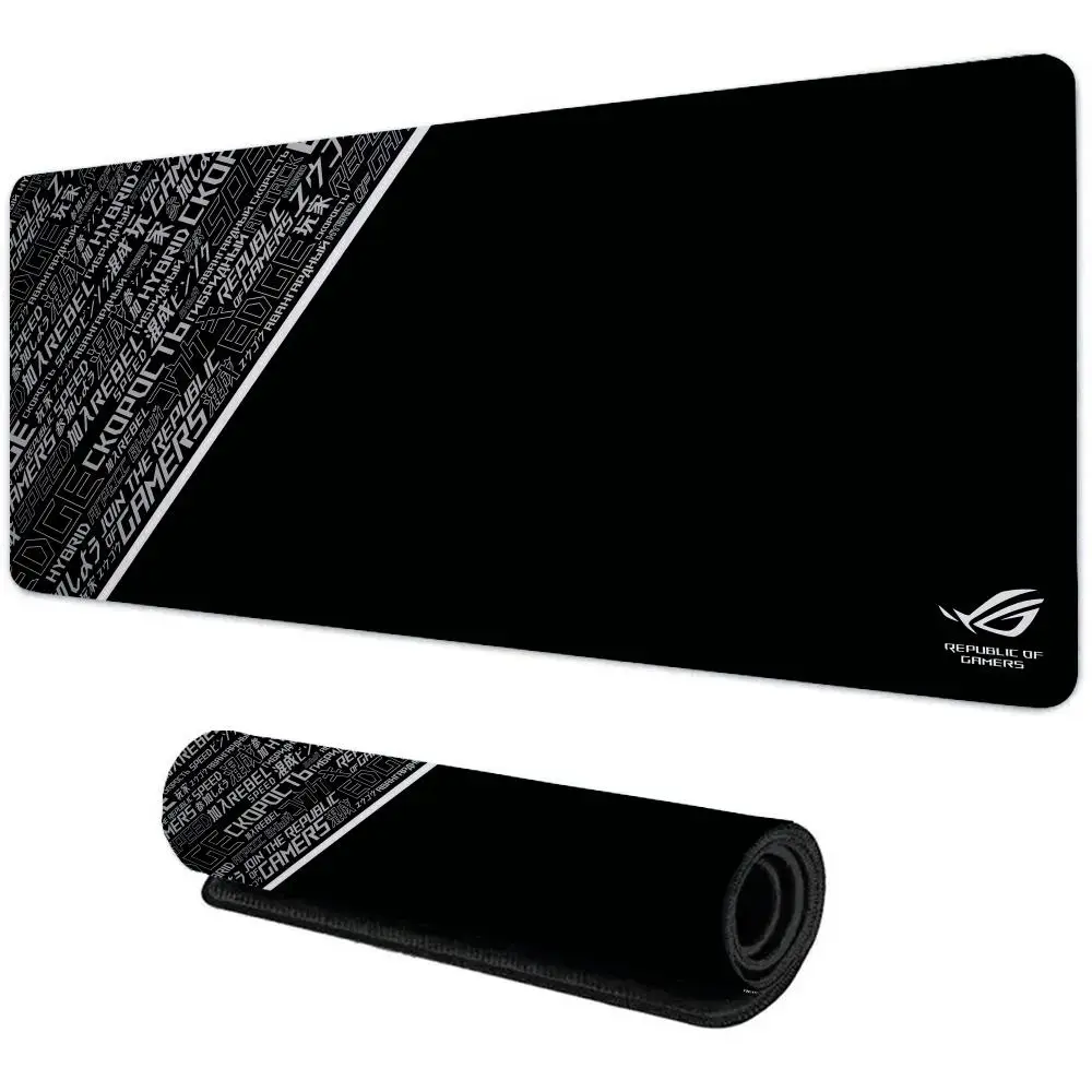 

BLack Mouse Pad Gamer Office Accessories Pc Cabinet Games Desk Mat Computer Desks Keyboard Gaming Mats