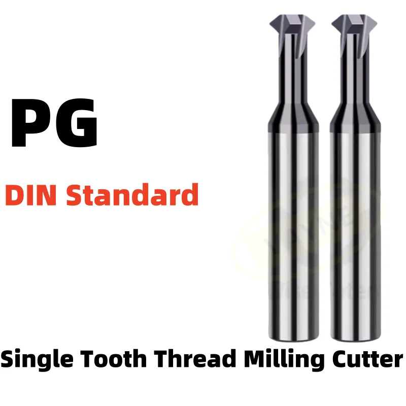 

1pcs CNC 80° Single Tooth PG German Standard Thread Milling Cutter P G 7 9 11 13.5 16 21 29 36 42 48 mill mills