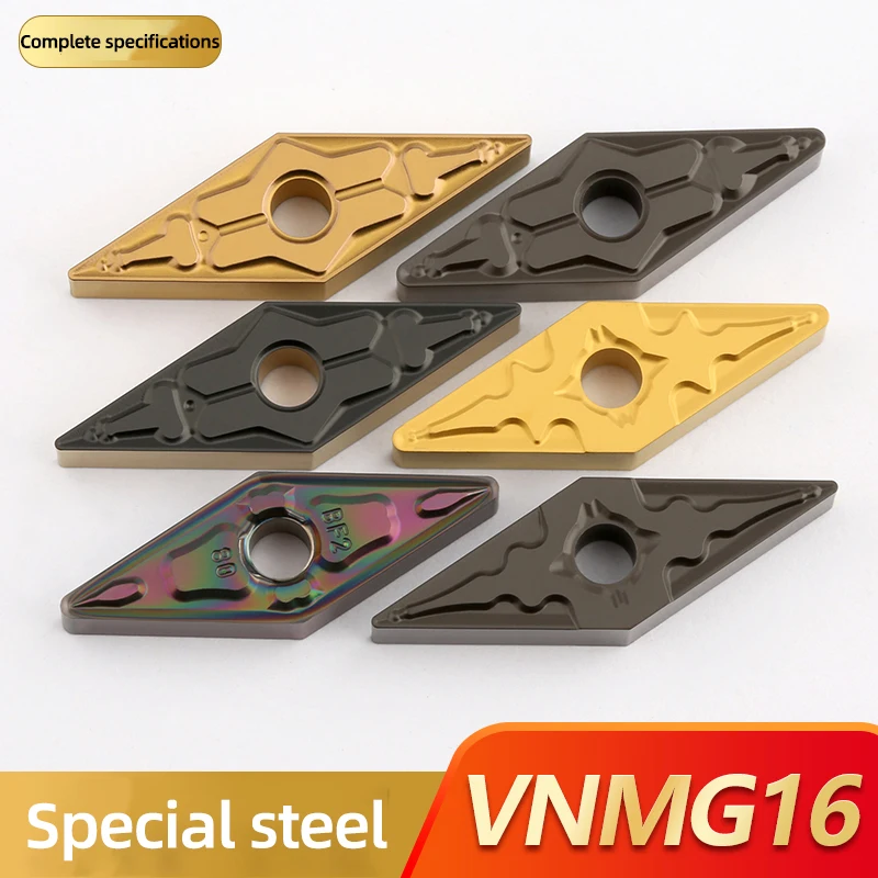 KaKarot – porte-outil de tournage en acier VNMG160404 TM, barre d'alésage, coupe CNC résistante à l'usure, 10 pièces