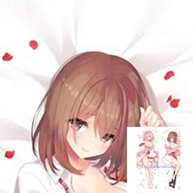 

Dakimakura Anime Pillow Cover Girl Double Sided Print 2Way Cushion Bedding Gifts
