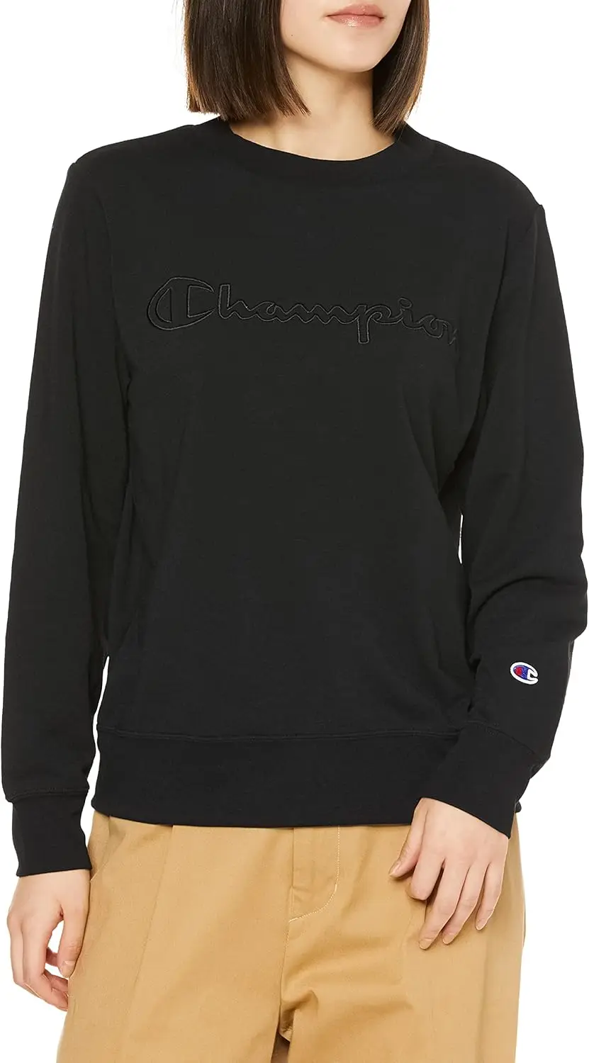 

Champion CW-XS001 TECH WEAVE(R) Terry Mock Neck Sweatshirt, Long Sleeve, Stretch, Lightweight, Quick Drying, UV Protection