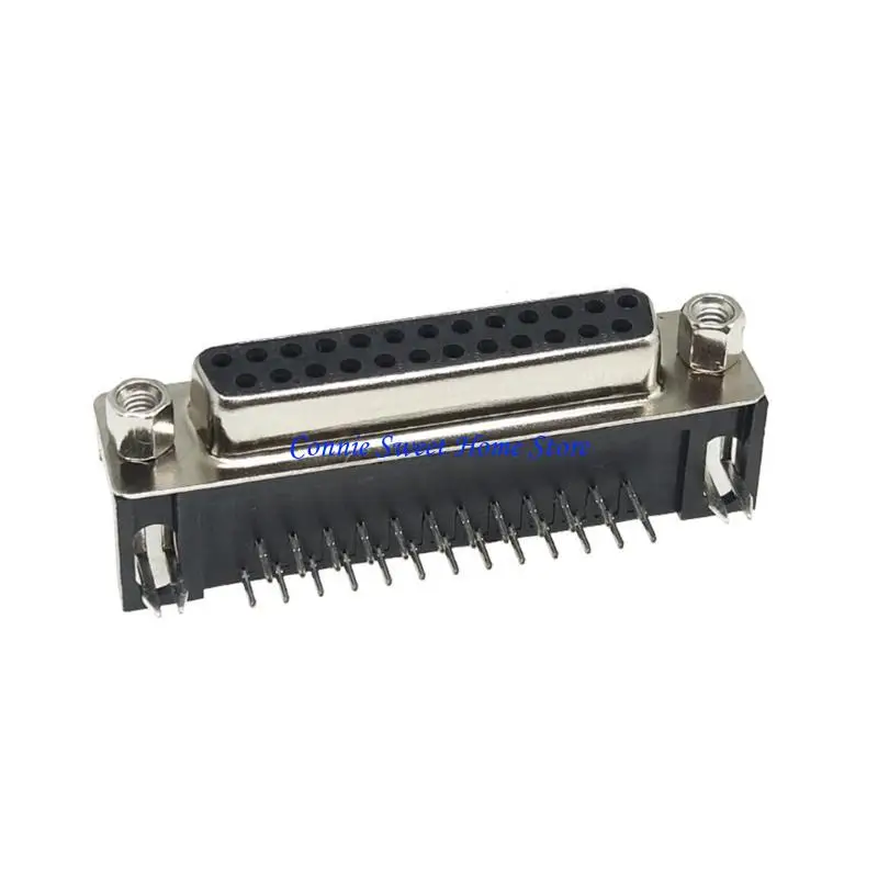 LXAF PCB Mount Connector DB25 Right Angles Connectors for Industrial Application