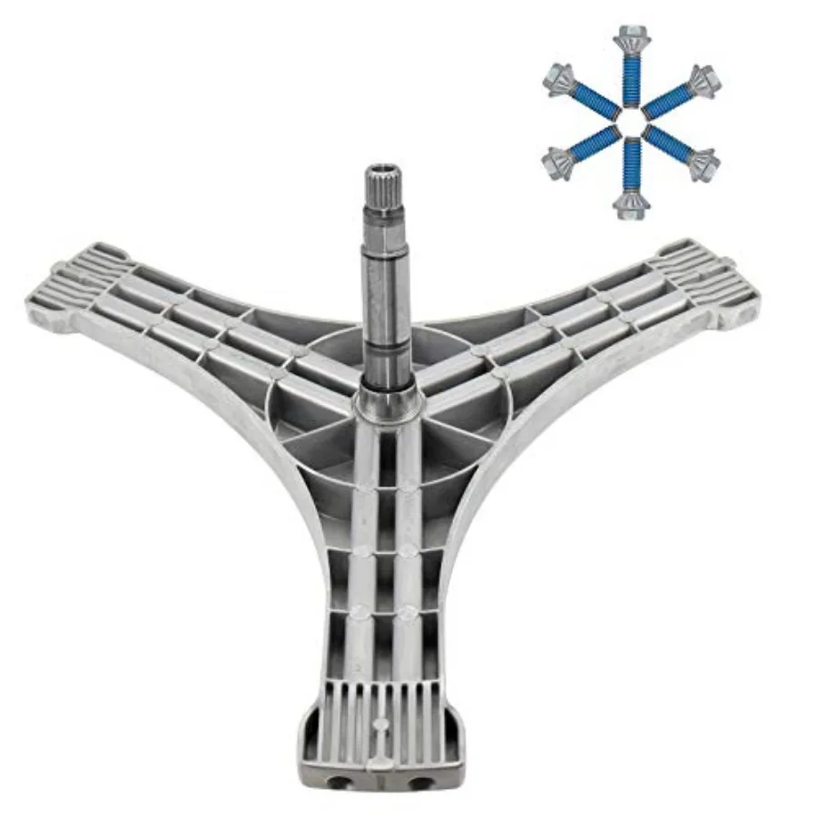 

DC9715491A Узел фланцевого вала шайбы с 6 упаковок шестигранного болта DC6040137A, предназначенный для ремонта стиральной машины Samsung