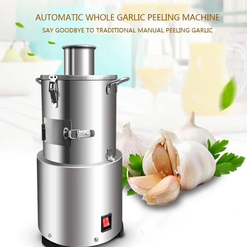 

Small Garlic Peeling Machine Automatic Garlic Peeling Machine 220V/200W Electric Garlic Peeling Machine