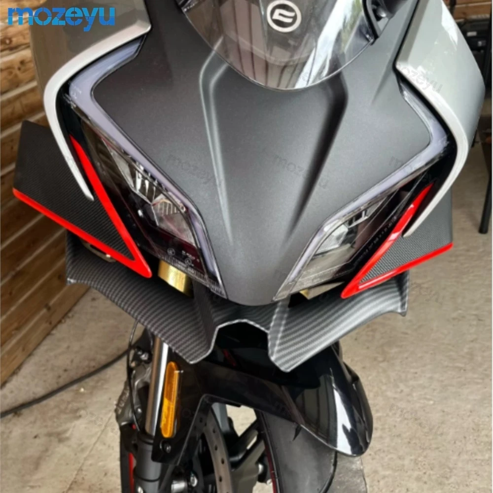 

For CFMOTO 450SR 450SS 2022-2024 Motorcycle Front Fairing Winglet Aerodynamic Wing Cover Trim Spoiler Winglet Body Work Fairing