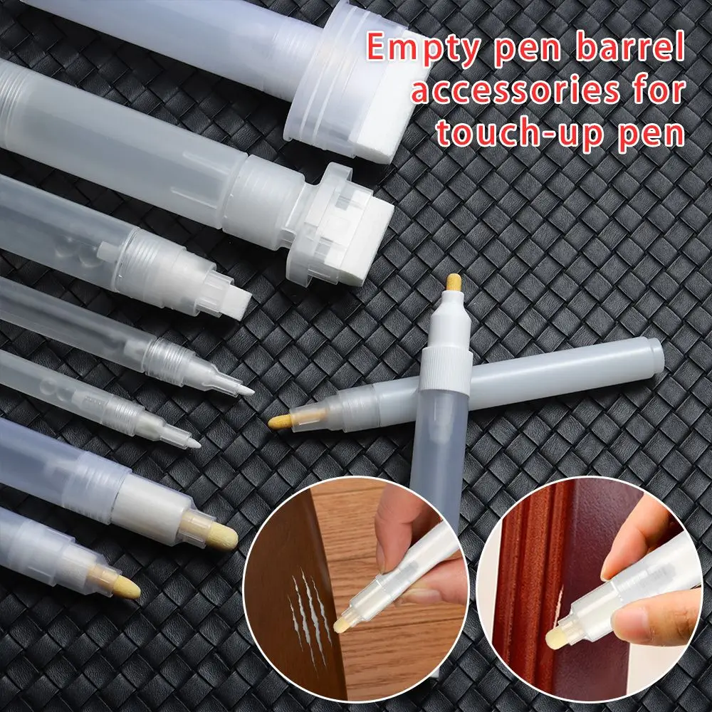 Refillable ink Barrels Tube Plastic Empty Rod Graffiti Pens Liquid Chalk Marker Paint Pen Accessories