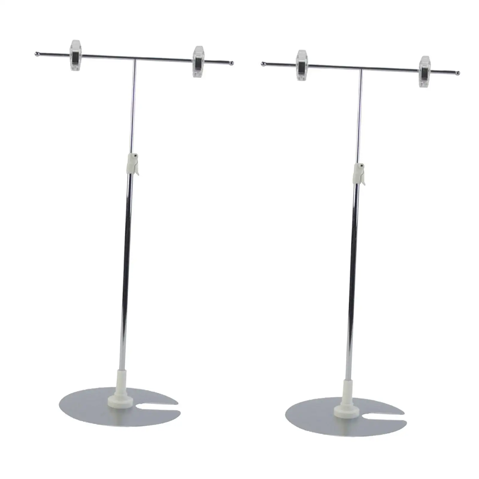 

2 Pieces Poster Display Stand Poster Board Stand Portable Banner Holder 15.75inch-29.53inch Height for Home Retail Store Show