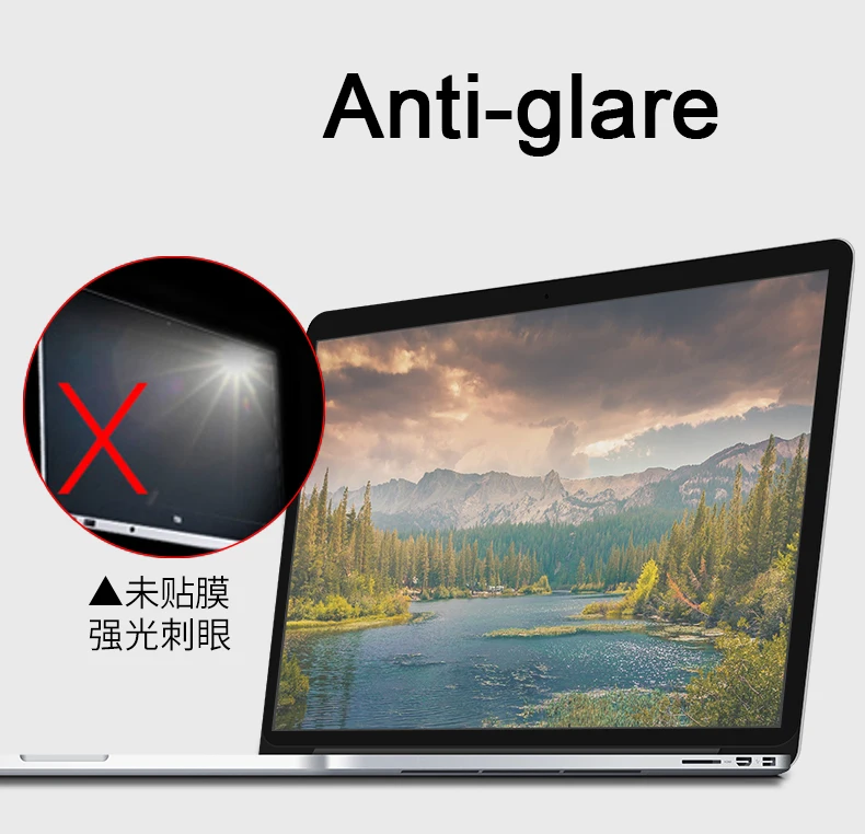 Filtro de privacidad para Macbook 2020 M1 Air Pro 13 A2337 A2338 Touch Bar 2016 2018 2019 Película mate antimiradas Protector de pantalla antiespía Anti luz azul