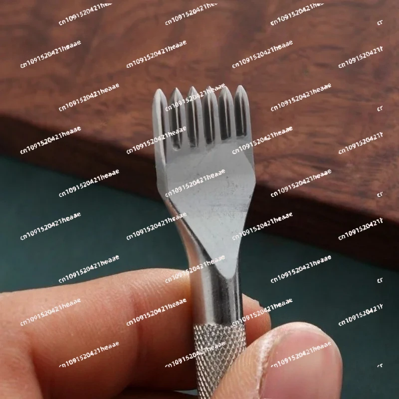 Suitable for  Leather Punching & PolishingOne Pieces 3MM/4MM/5MM 10061 Olive Diamond Prong Chisel, Precision Ground for Sharp