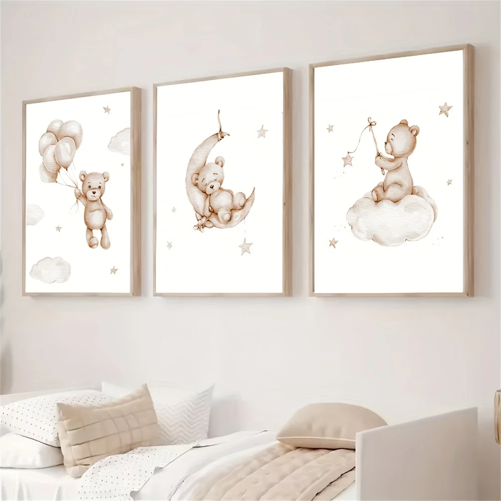 3Pcs Adorable Teddy… - image