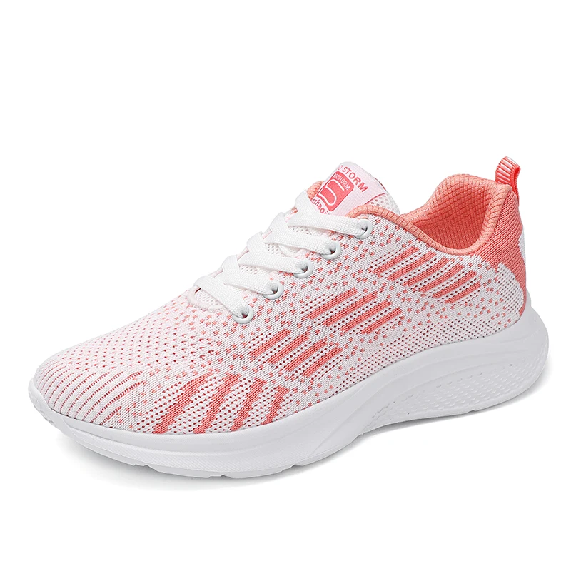 Women's Sneakers running shoes track trail-running shoes athletic Low-top Lace Up For Female Sport Light-weight Summer Spring Br