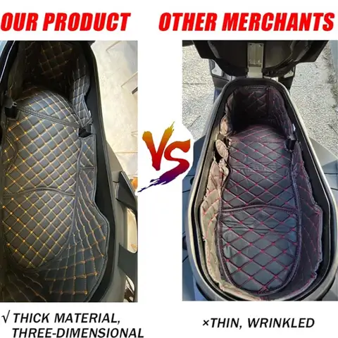 Sätesfoder för Yamaha XMAX300 125 400 250 Modifierad XMAX 300 2025 Toalettsits Bagagehink Motorcykeltillbehör 8 best sales Yamaha Cygnus - №7