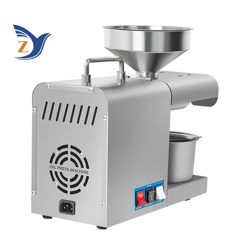 Oil Press Machine RG-311 Rapeseed Sesame Peanut Equipment Medium Commercial Selling Edible Sunflower Seed Tea Seed Extraction