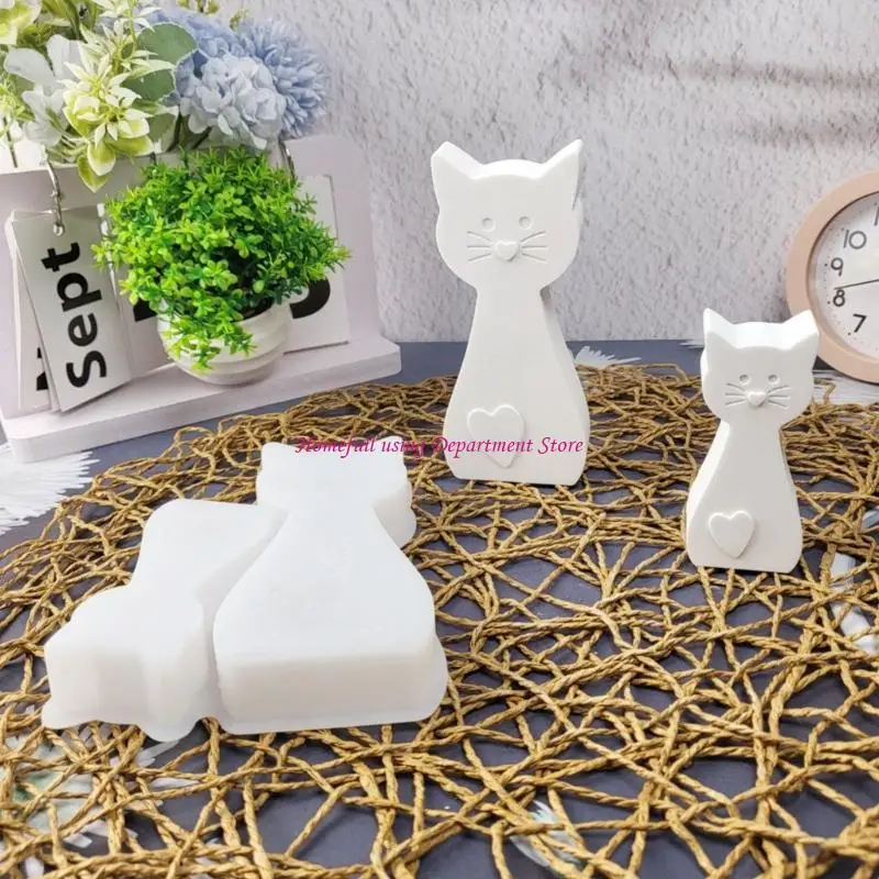 قالب سيليكون قوالب شمعة القطط قوالب المسبوكات قوالب الخبز قوالب اللصقات