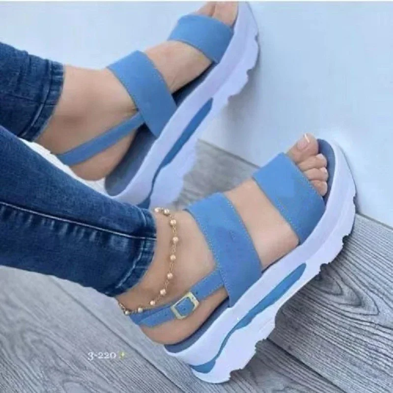 Summer New Women Sandals Lightweight Wedges Shoes Woman Platform Shoes Female Heels Sandalias Mujer Casual Shoes