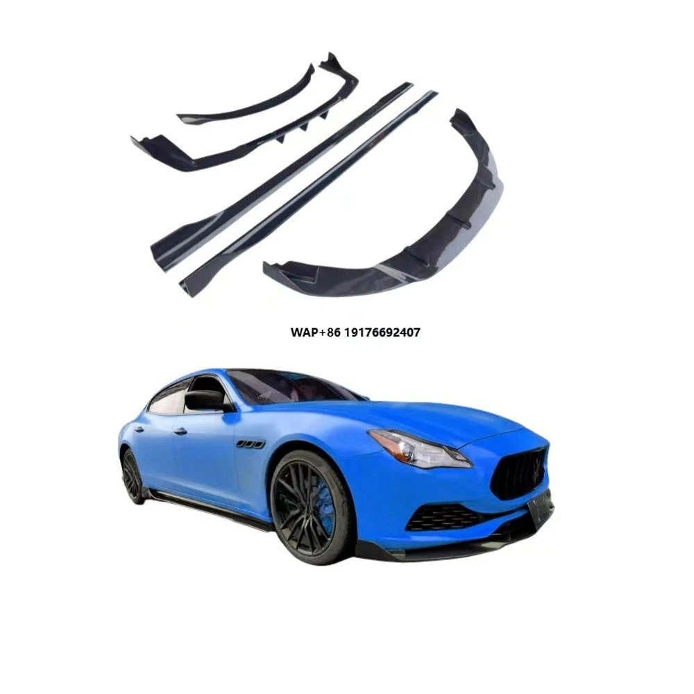High Quality Carbon Fiber Body Kit for Quattroporte - Front Lip, Side Skirts, Rear Diffuser & Spoiler Upgrade Parts