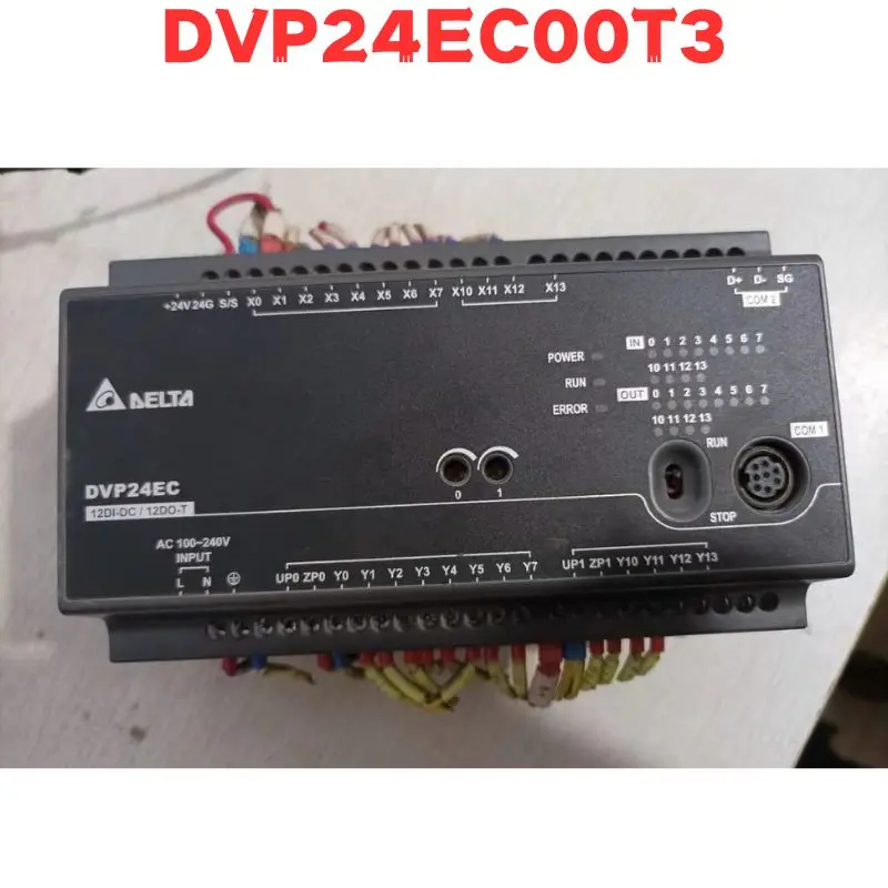 

Second-hand DVP24EC00T3 PLC Tested OK