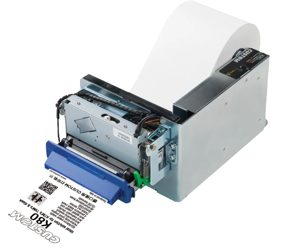 K80 80mm Printing Mechanism Kiosk Ticket Thermal Printer  USB RS232 TORNADO PRINTER Self-service Kiosk Vending Machines