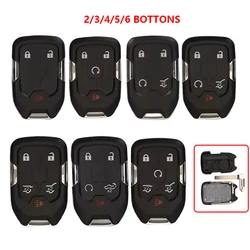 Car Key Fob Case Shell Housing for Chevrolet Tahoe Silverado Suburban Tahoe GMC Sierra Acadia Terrain YUKON 2017 2018 2019