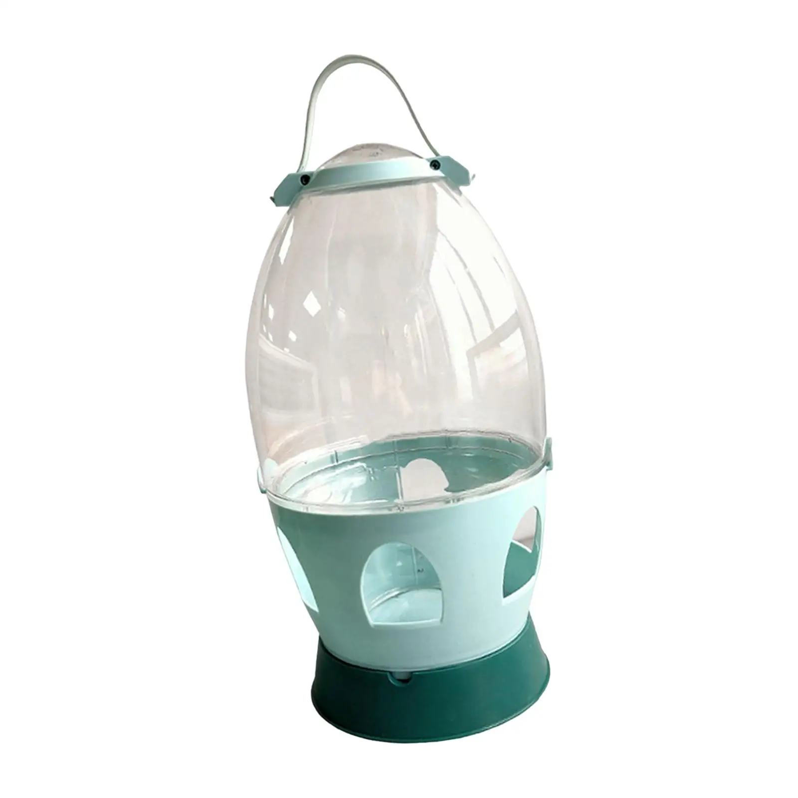 Bird Feeding Drinker Automatic Feeder with Handle for Bird Cage Accessories