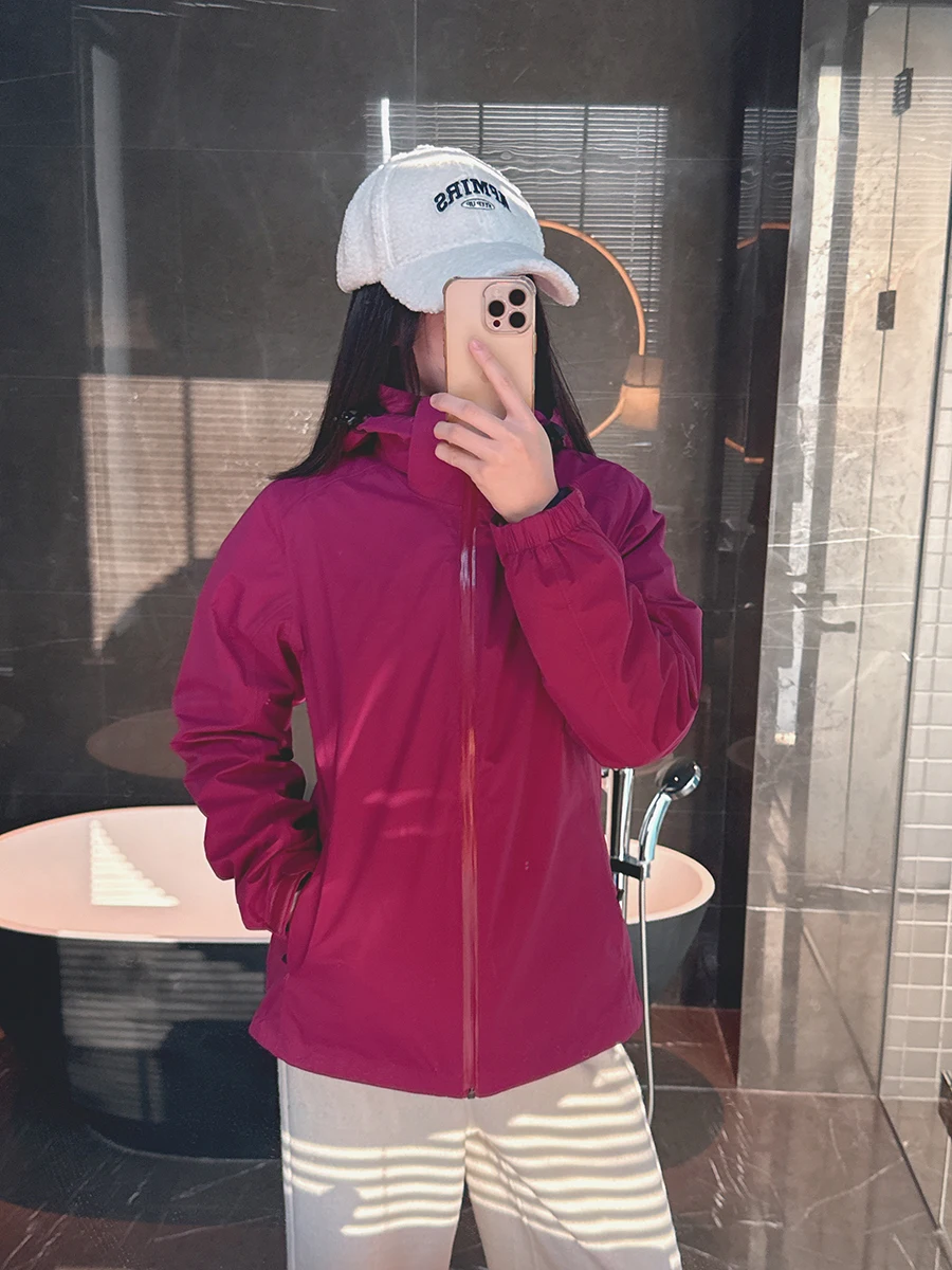 

Dopamine Boosting Two-Piece Outdoor Windproof Hooded down Jacket FISHERMOM Brand Long Sleeve Zipper Closure Regular Length