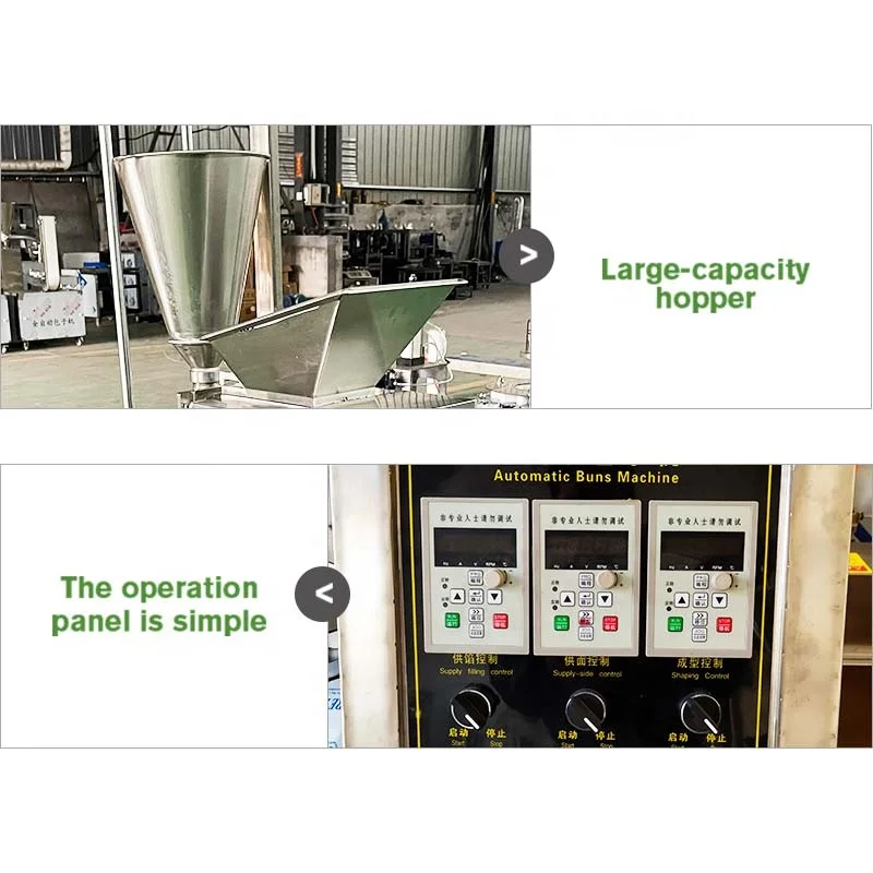 Hoge kwaliteit Roti Full Auto Dumpling Steam Bun Fill Chinese Baozi Momo Make Machine Part Automatische Dumpling