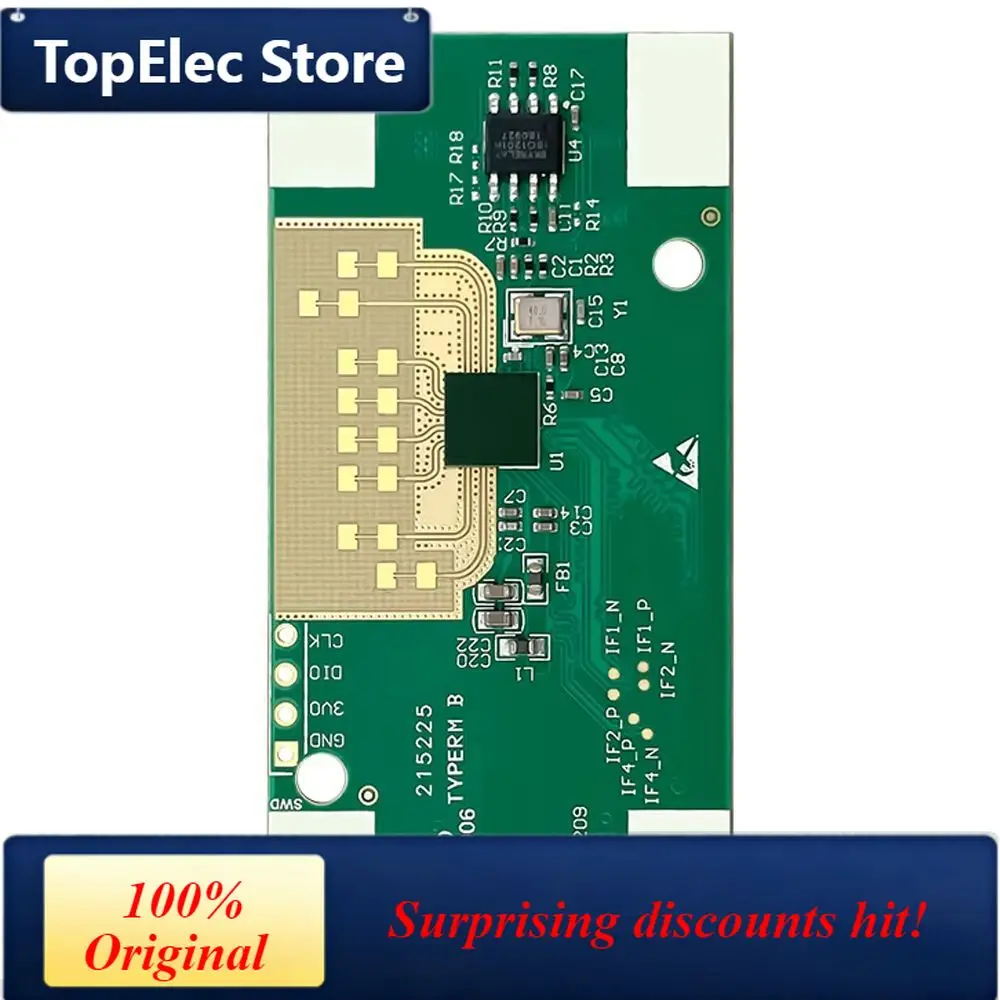 TopElec LD6001 Human Presence Sensor 60GHz Intelligent Sensing Radar Detector Module Support Location and Trajectory Detection