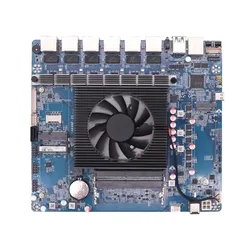 IKuaiOS Network Series Motherboard BKHD 1449NP 6L 2.5GbE M.2 mSATA mPCIe Onboard 11th Gen Core Processor