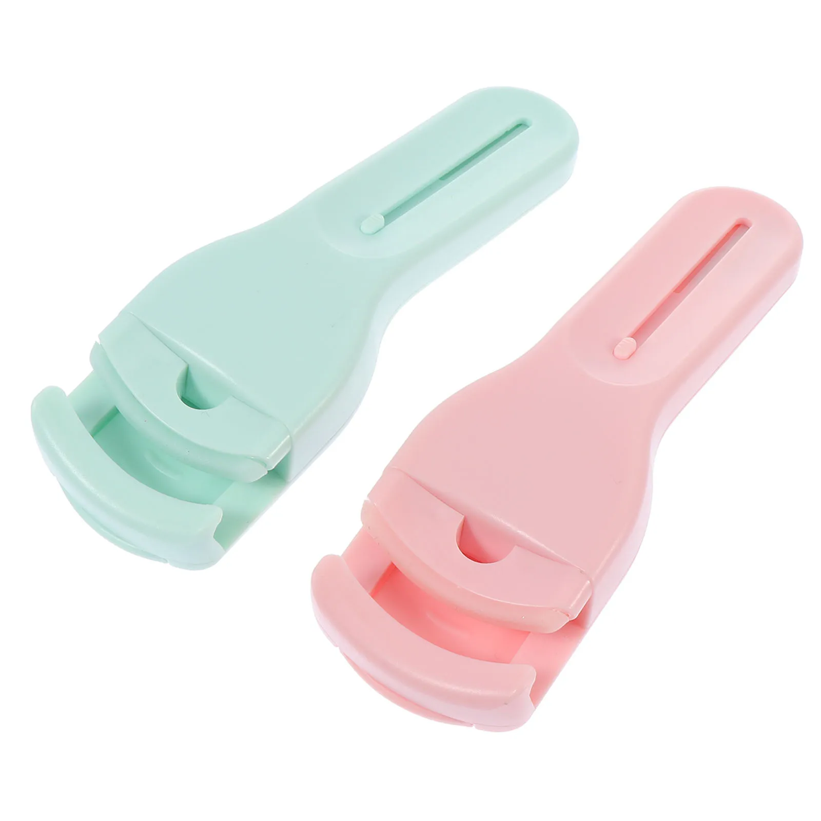 

2Pcs Eyelash Curler Long H Plastic Heated Pads Enhancer Curling Enchinador Lashes Tools Makeup Comb Beautiful Gift