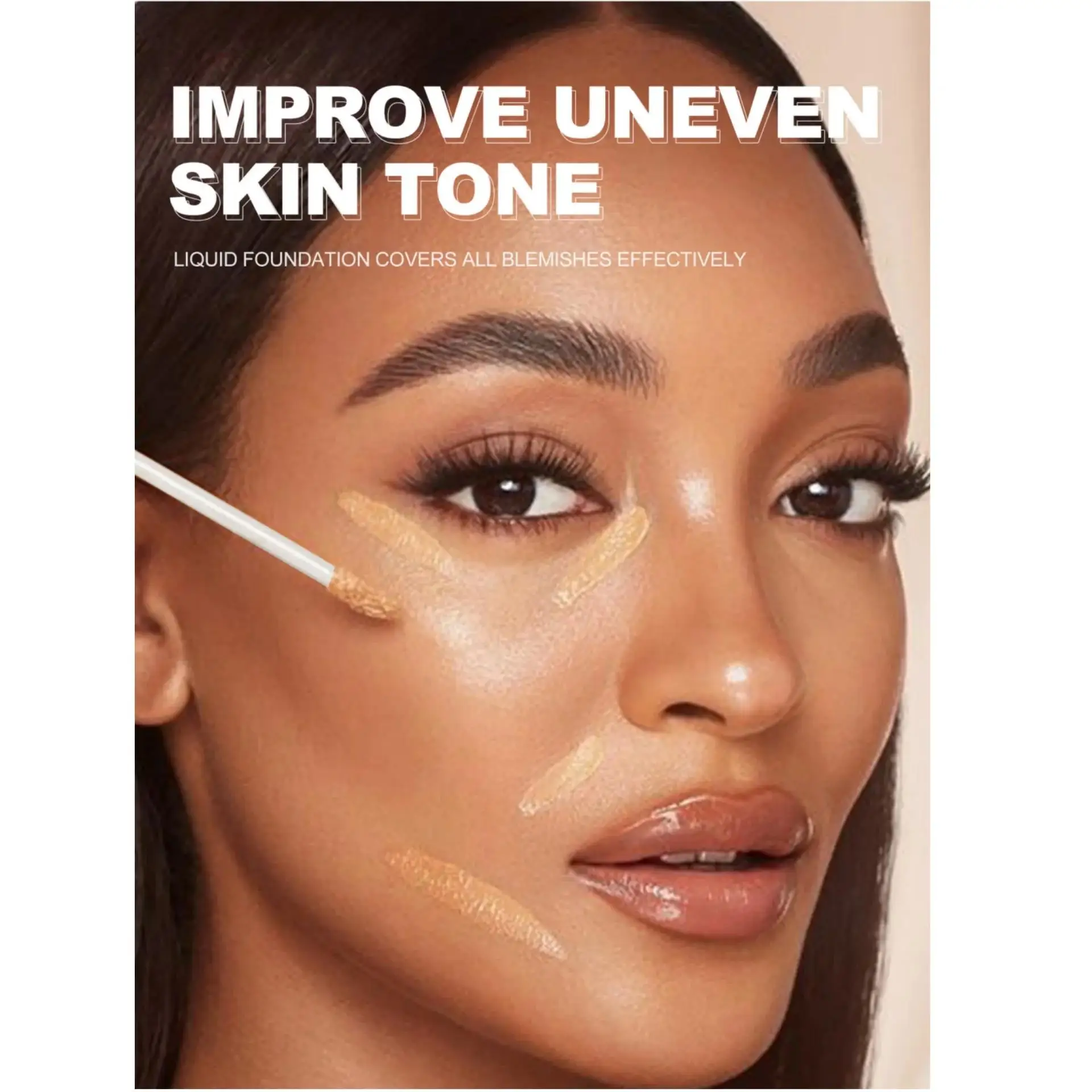 Matte Liquid Concealer For Men Women Long Lasting Oil Control Dark Circle Corrector Poreless Foundation Cream Moisturizing