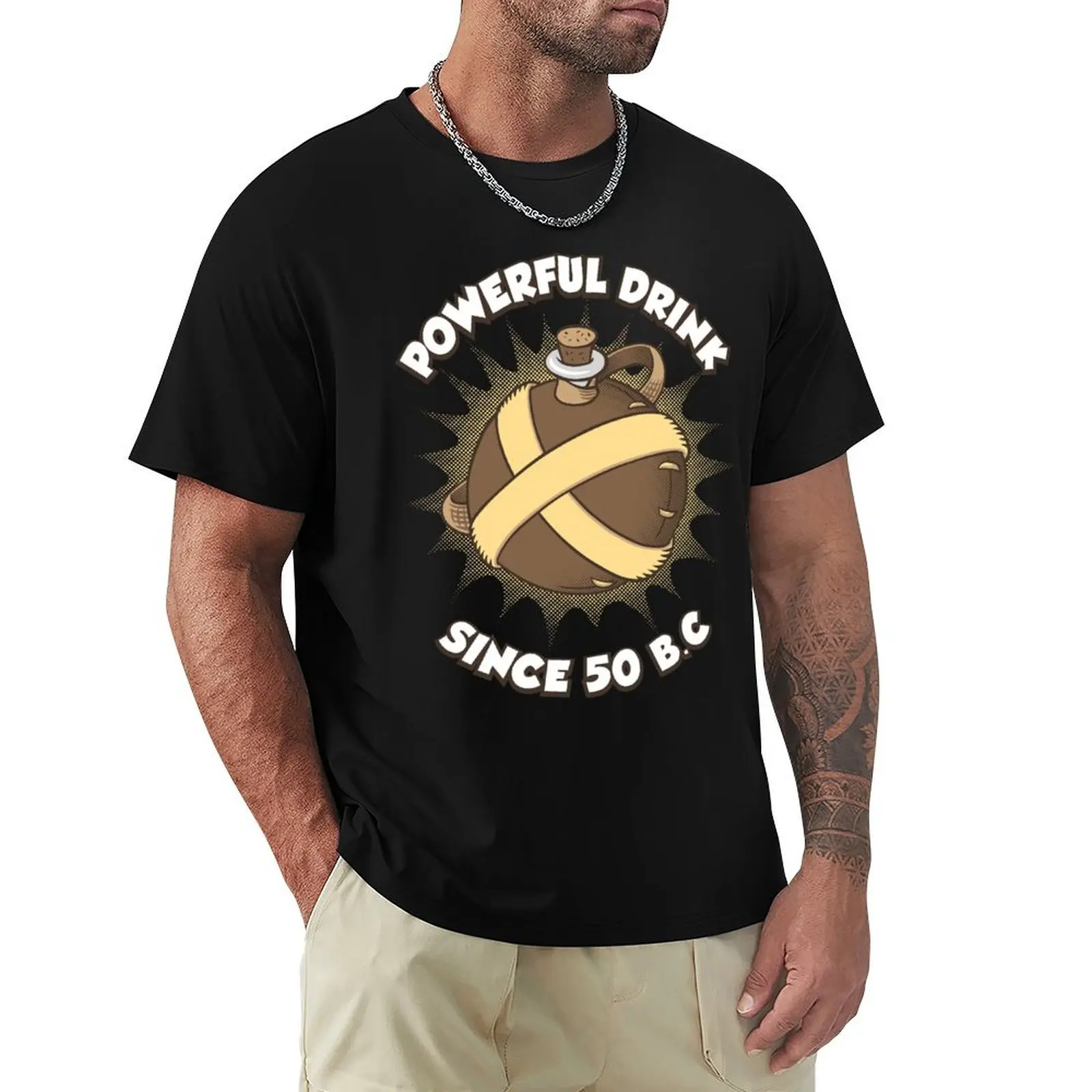 Magic potion T-Shirt Casual Simple Design Short Sleeve Shirt