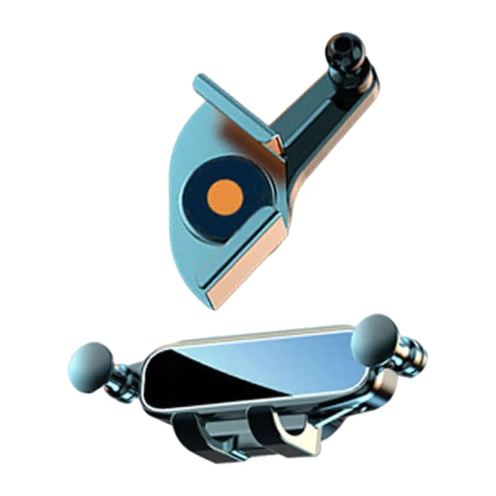 Car Phone Holder Air Vent Universal Automatic Locking Center Console Bracket