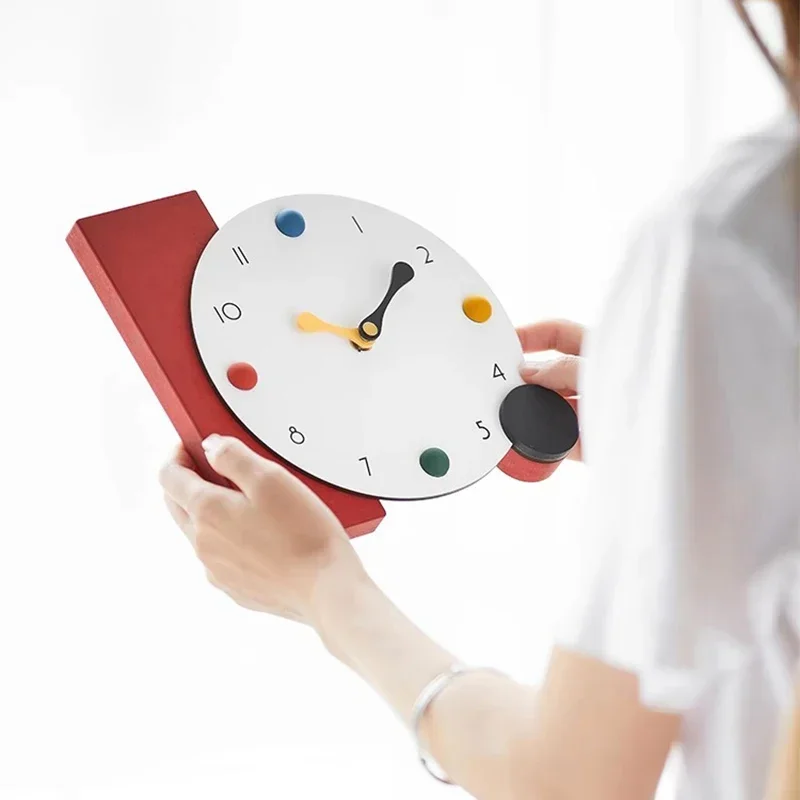 ine Sequence Clock Bedroom Study Tabletop Ornament Home Entrance Decoration