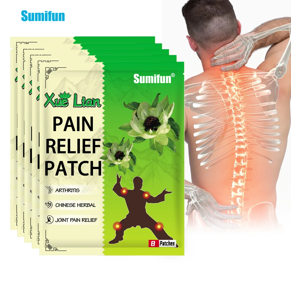 

8/24/40Pcs Snow Lotus Pain Patch Arthritis Joint Medical Plaster Back Knee Shoulder Analgesia Relief Self-Heating Care Sticker