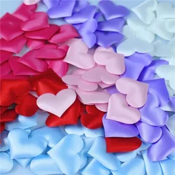 100pcs/bag Heart Shaped Petals Wedding Valentines Day Toss Table Decorations Birthday Decorations