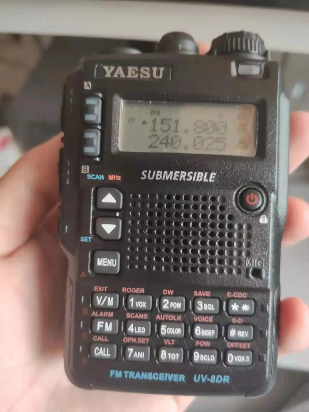 JMTech Hot-selling Three Band 136-174 /240-260/400-470Mhz UV-8DR FM Ham Radio  ilar with Yaesu VX-8D Walkie Talkie view 2