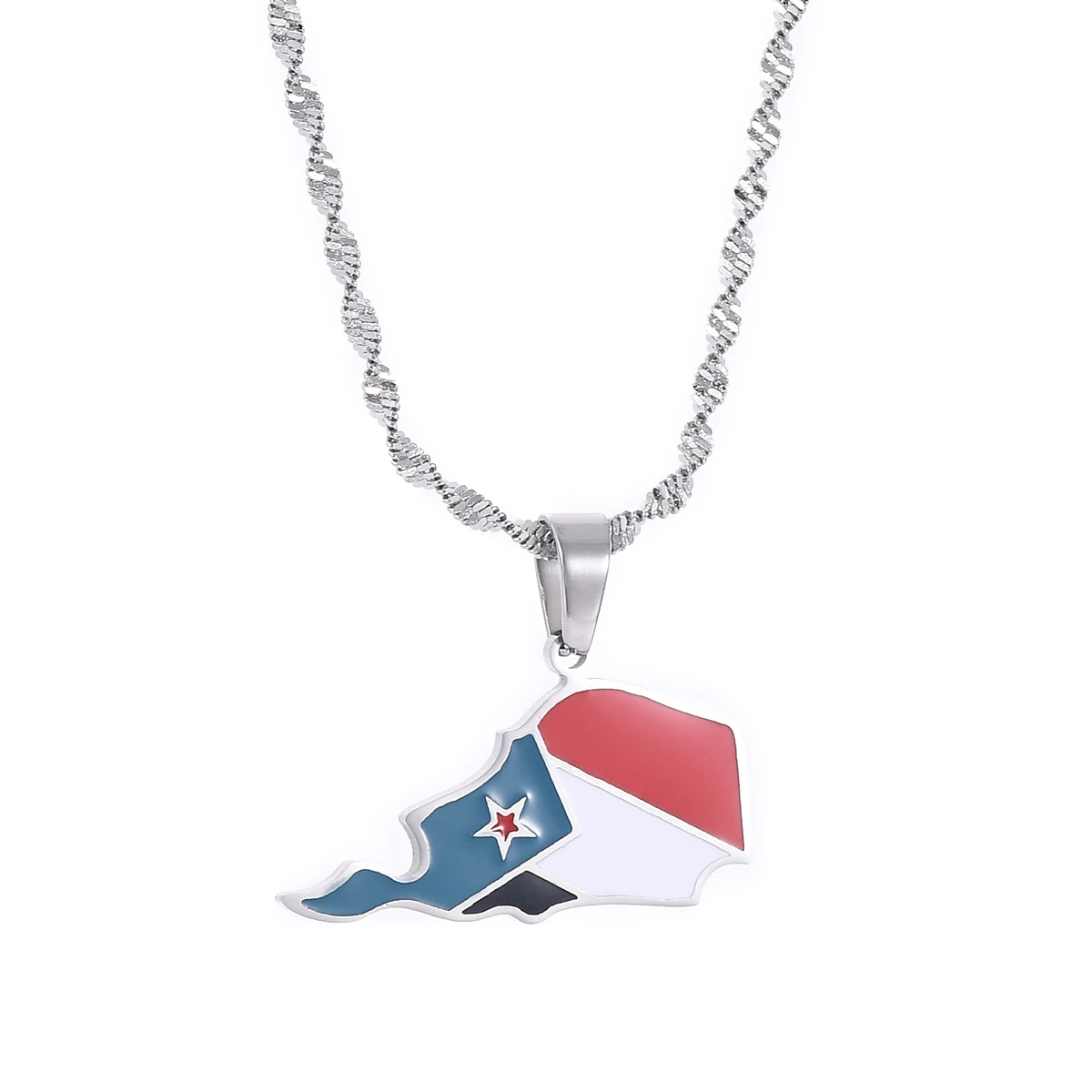 Stainless Steel South Yemen Pendant Necklaces Jewelry