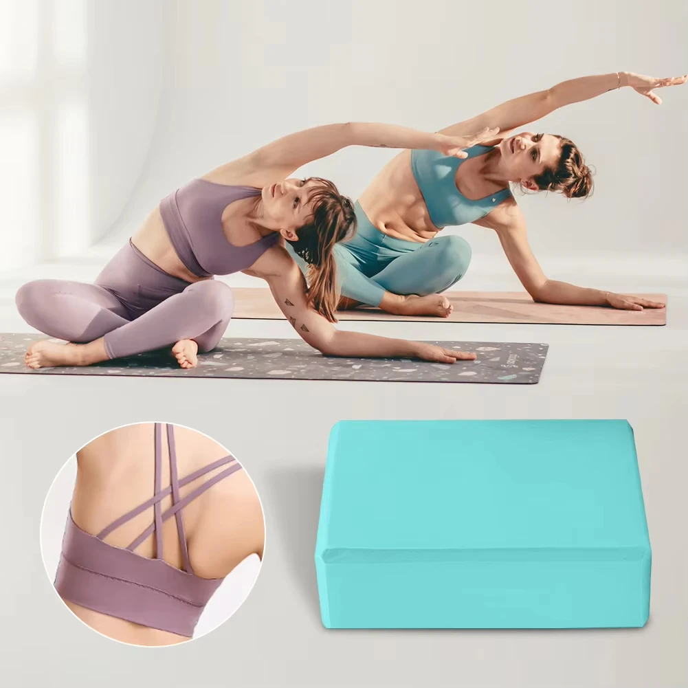 Yoga Block Non-Slip Yoga Building Blocks Moisture-Proof High Density Yoga Blocks Body Shaping Sports Blocks For Pilates Dancing