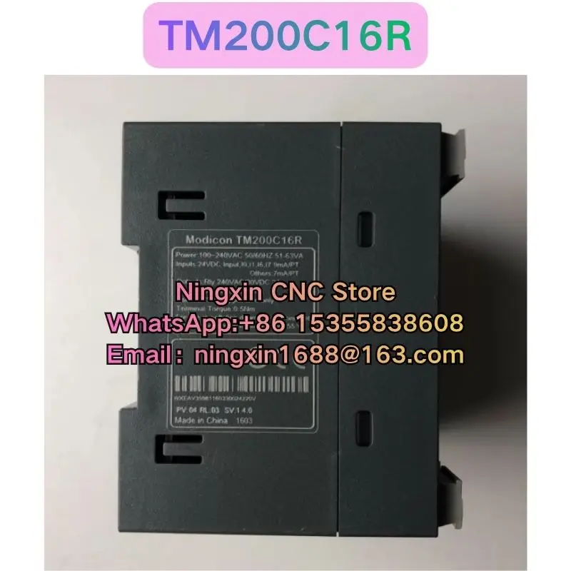 Used TM200C16R PLC module Functional test OK Fast delivery