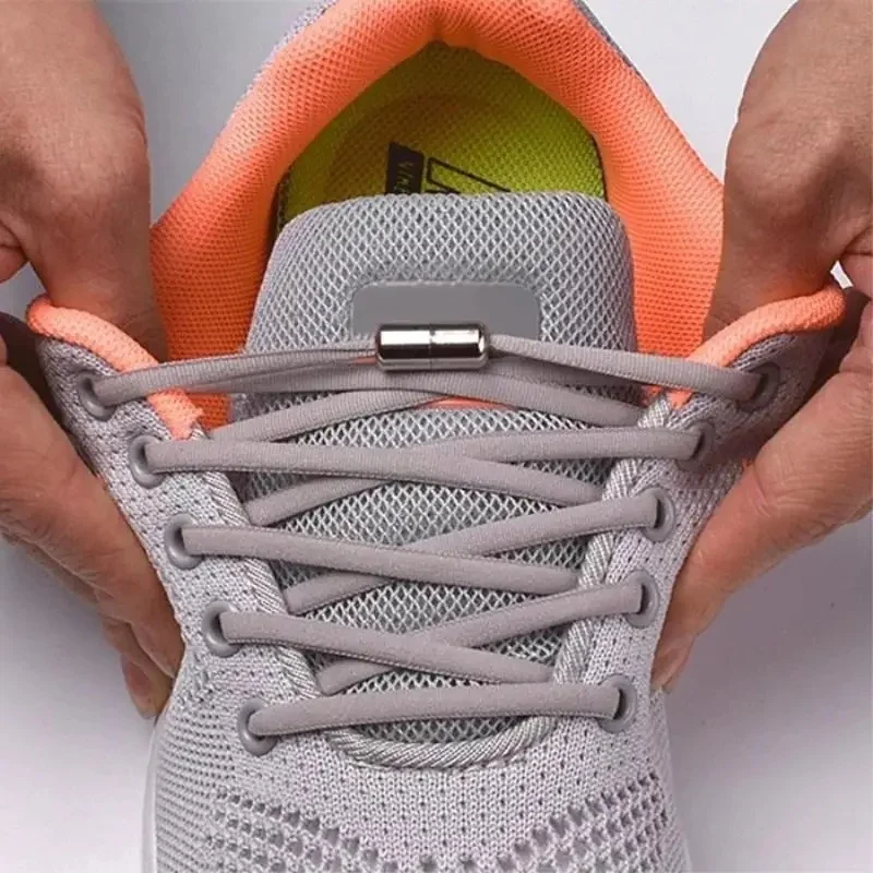 1 Paar Untie-Schnürsenkel, elastische Schnürsenkel, geeignet für Sneakers-Schnürsenkel