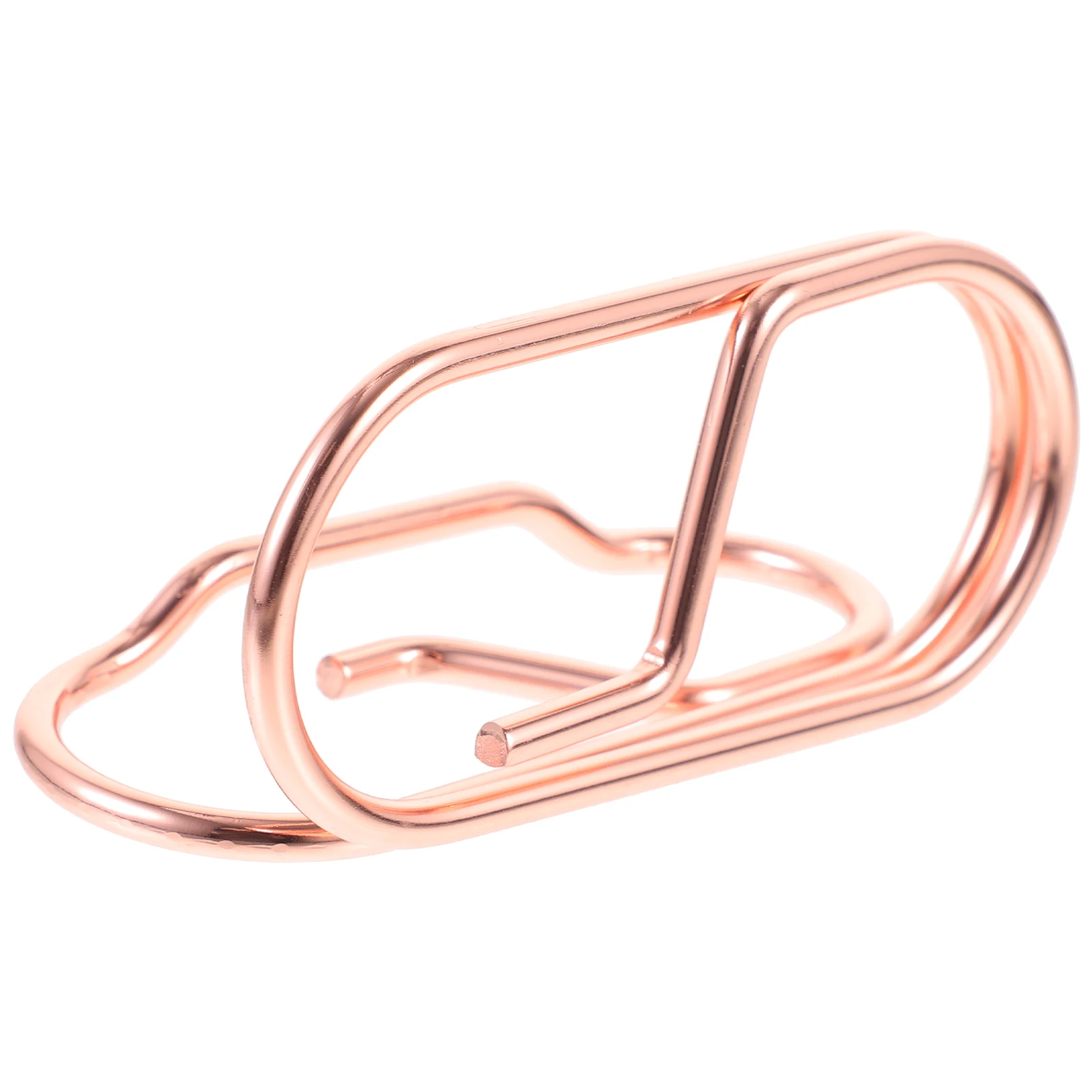 حامل بطاقة العمل حامل عرض سطح المكتب المعدني سميكة غير قابلة للانزلاق قاعدة مكتب منظم حافظة بطاقات العمل