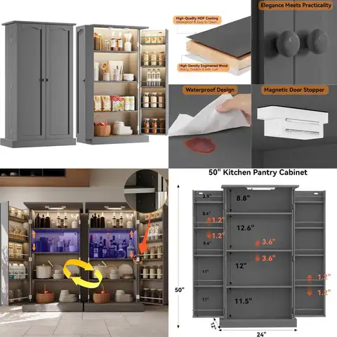 10 best sales पेंट्री अलमारी - №3