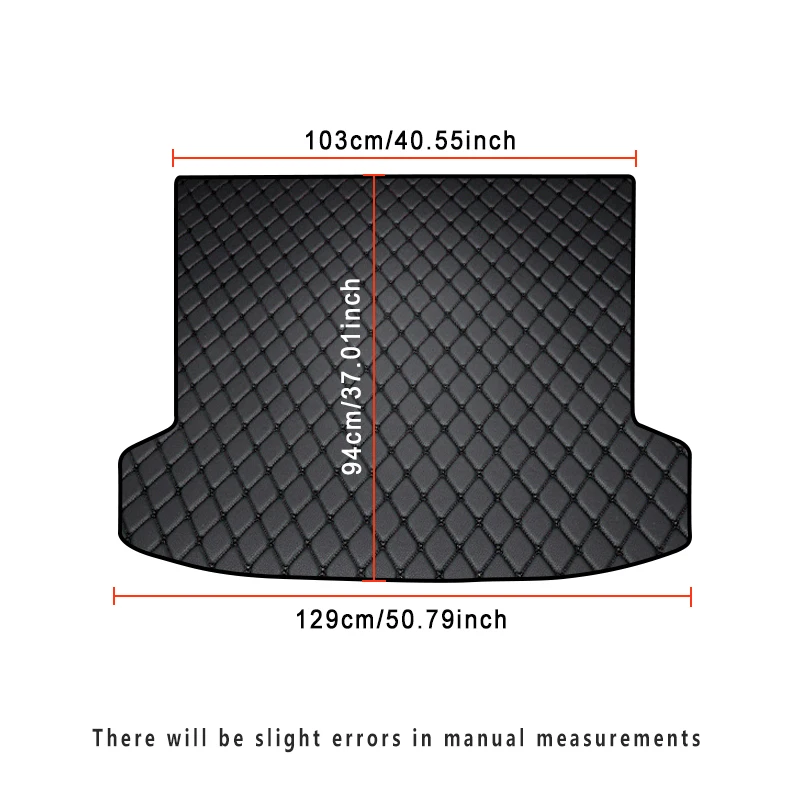 Car Trunk Mats For Hyundai Tucson 2025 2024 2023 2022 2021 Auto Vehicles Cargo Liner Carpets Interior Accessories Waterproof Rug