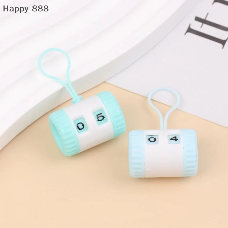 عداد غرز الحياكة اليدوي المحمول مع إبر بلاستيكية للكروشيه والحرف اليدوية وتطبيقات الخياطة #4