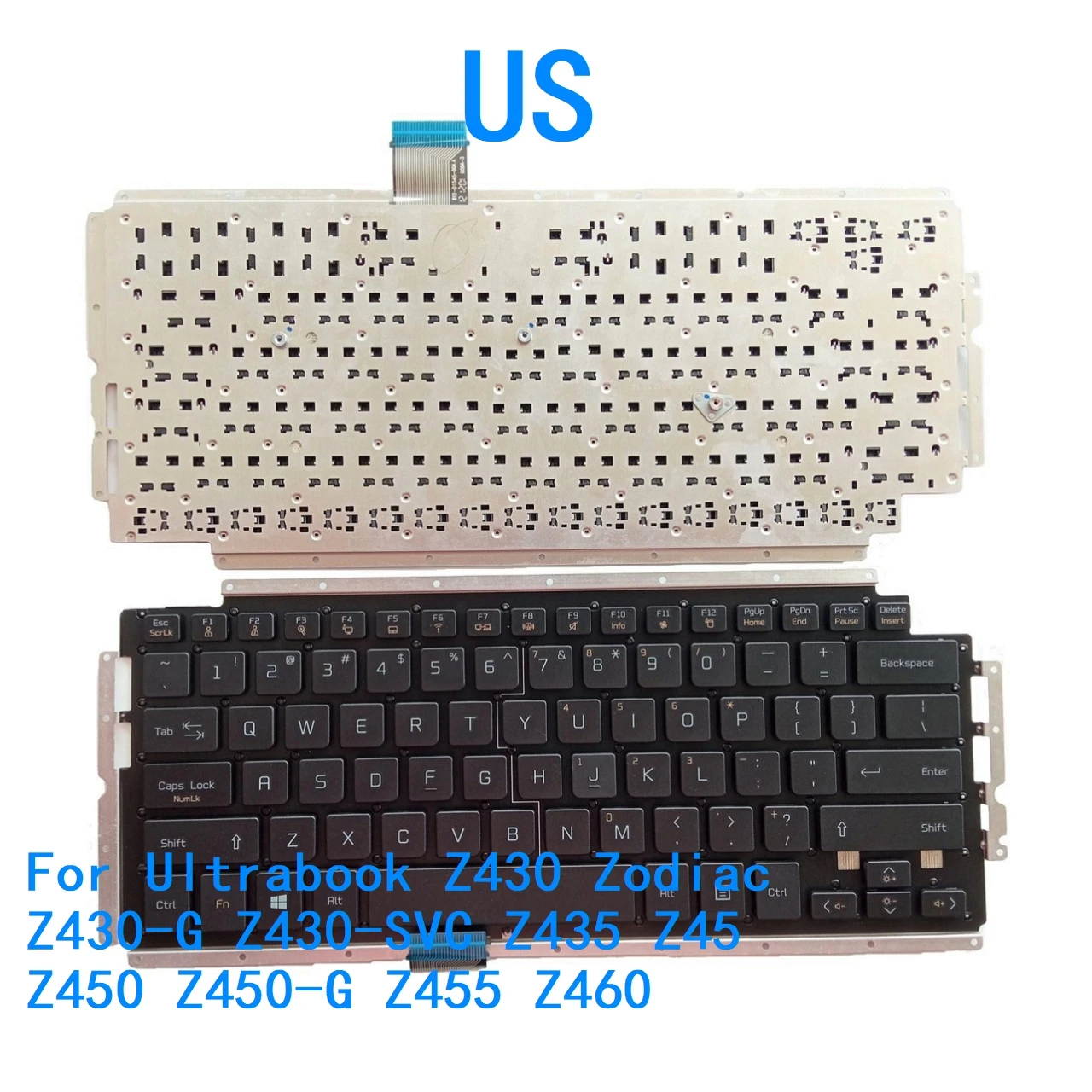 Novo teclado de idioma dos eua para lg ultrabook z430 zodíaco Z430-G Z430-SVC z435 z45 z450 Z450-G z455 z460 teclado de substituição