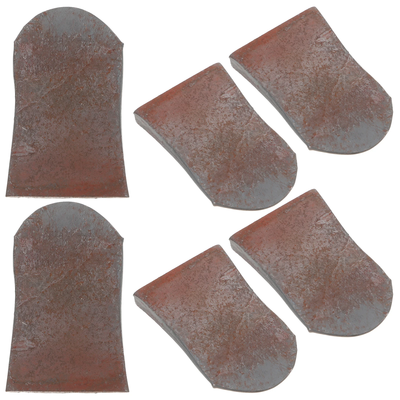 

6pcs Axe Handle Reinforcement Accessories Durable Iron Wedges Farming Tools Garden Equipment Replacement Parts Soil Cultivation