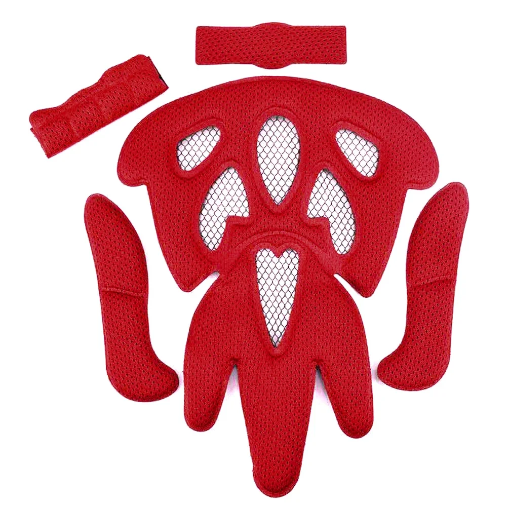 

Комплект накладок для мотоциклетного шлема, герметичная губка, сменные велосипедные пенопластовые подушечки, набор аксессуаров для велосипедного шлема для езды на велосипеде