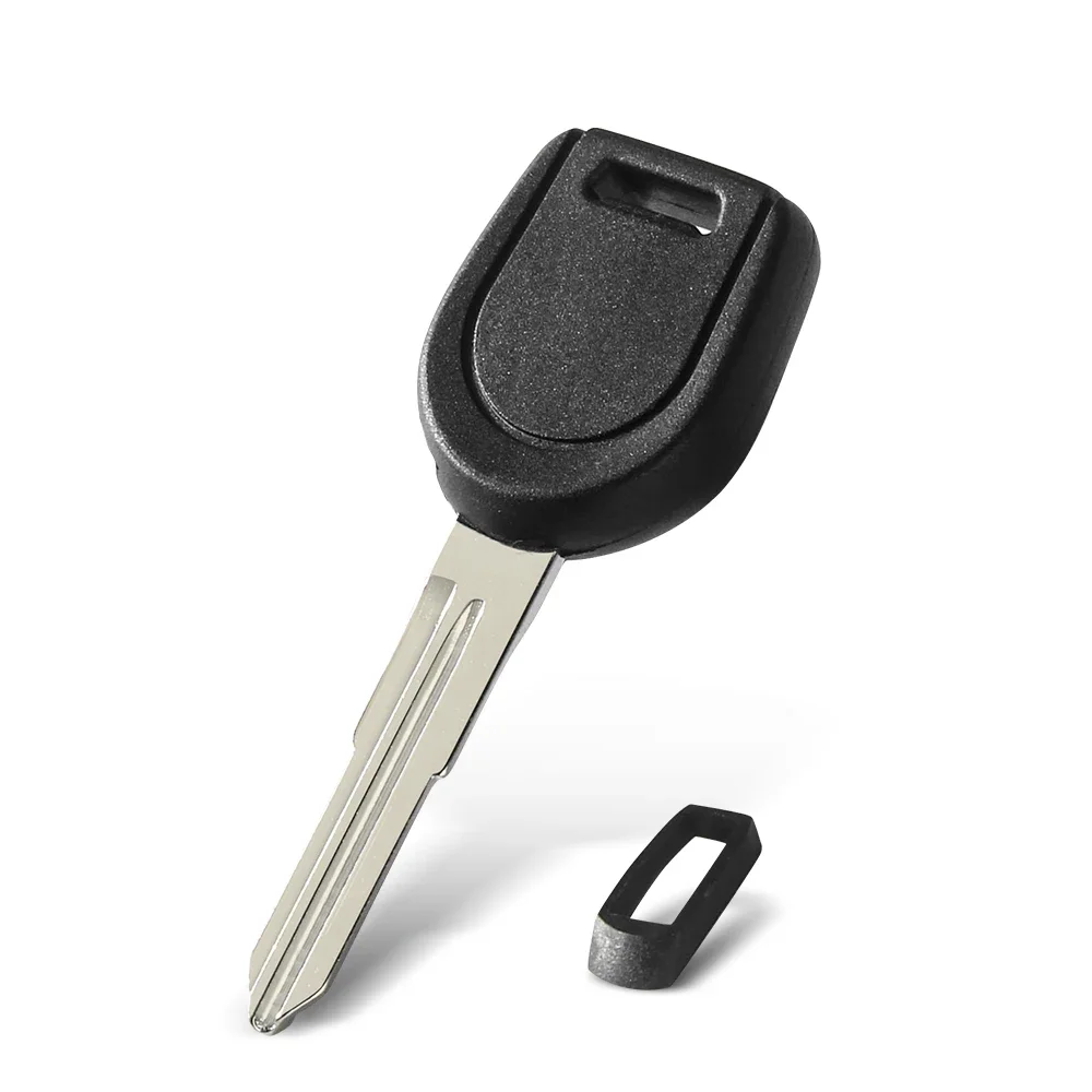 KEYYOU Lama Destra/Sinistra Transponder Chiave Borsette Chiave Dell'automobile Fob Caso Per Mitsubishi Colt Outlander Mirage Pajero Senza Chip